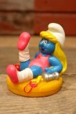 画像1: ct-221101-12 Smurfette / 1998 Candy Topper "Aerobics"