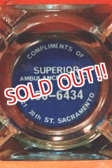 画像: dp-221101-78 Superior Ambulance Service / Vintage Ashtray