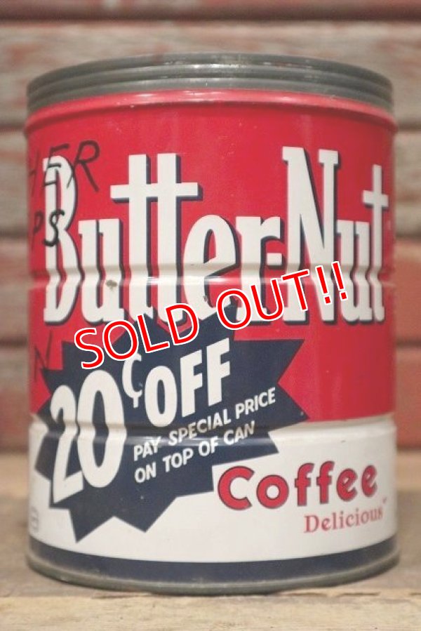 画像2: dp-221101-79 Butter-Nut Coffee / Vintage Tin Can