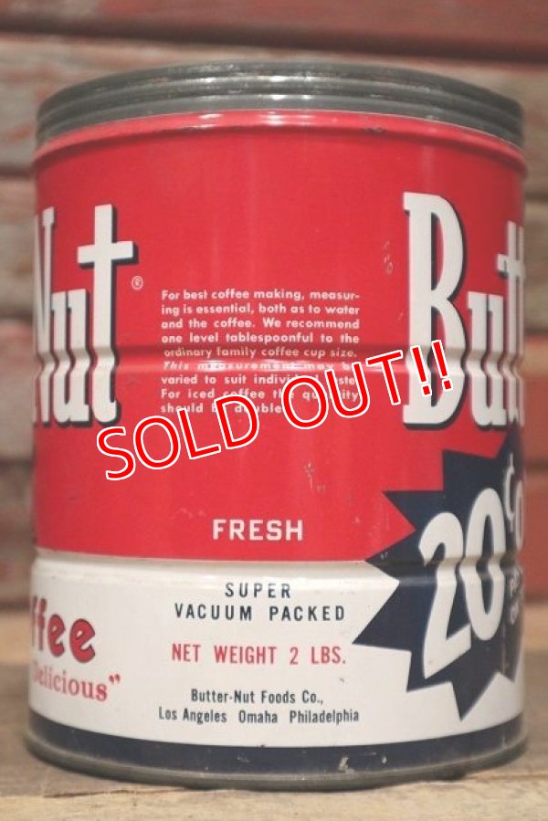 画像5: dp-221101-79 Butter-Nut Coffee / Vintage Tin Can