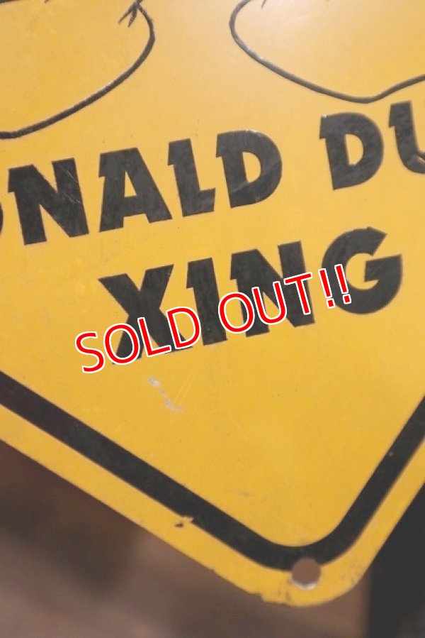 画像5: ct-221001-32 Donald Duck / 1990's〜 "CAUTION XING" Sign