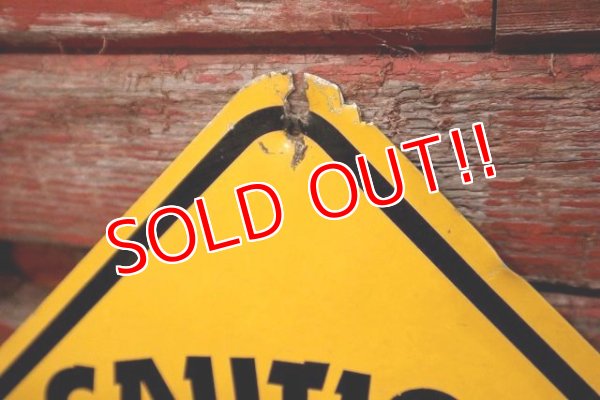 画像4: ct-221001-32 Donald Duck / 1990's〜 "CAUTION XING" Sign