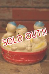 画像: ct-221201-23 Huey, Dewey and Louie / Sun Rubber 1950's-1960's Rubber Soap Tub