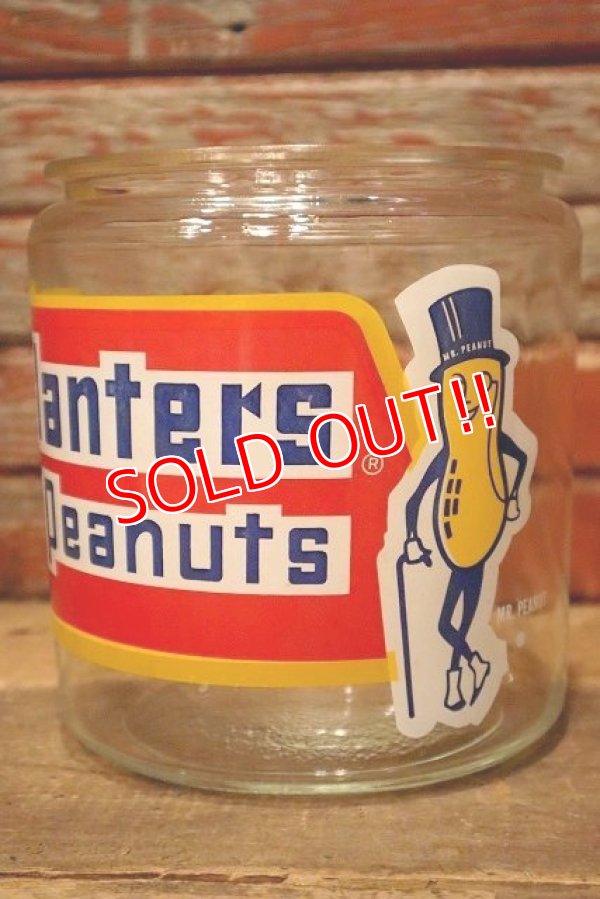 画像1: ct-221201-03 PLANTERS / MR.PEANUT 1966 Glass Jar