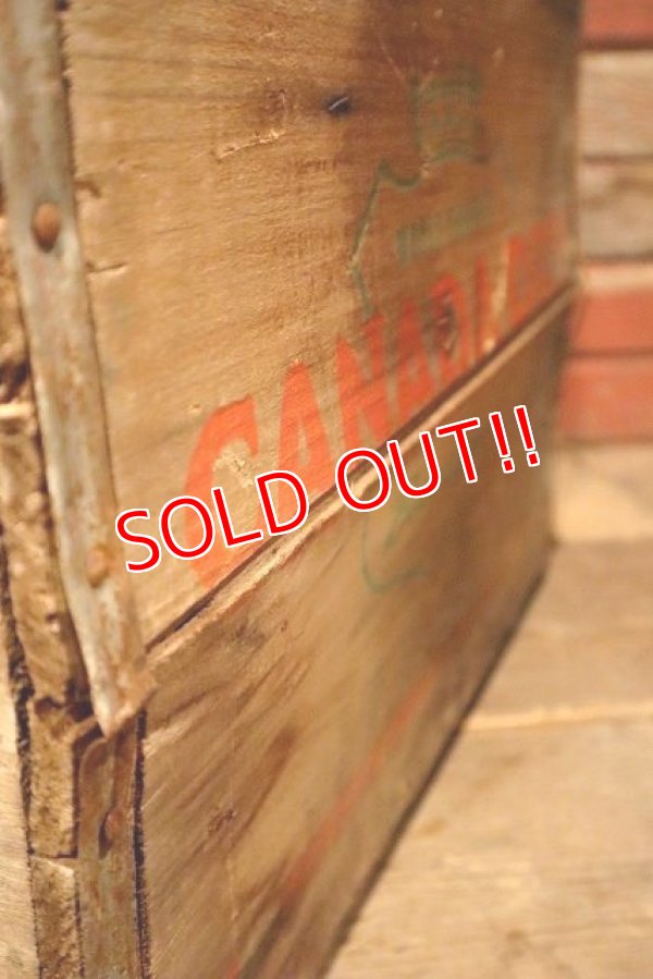 画像7: dp-221201-02 CANADA DRY / 1950's Wood Box