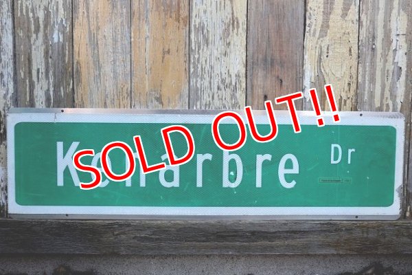 画像4: dp-221001-01 Road Sign "Kenarbre Dr"