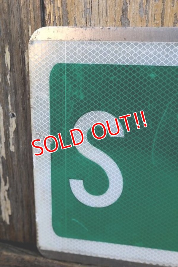 画像2: dp-221001-01 Road Sign "S Webb St"