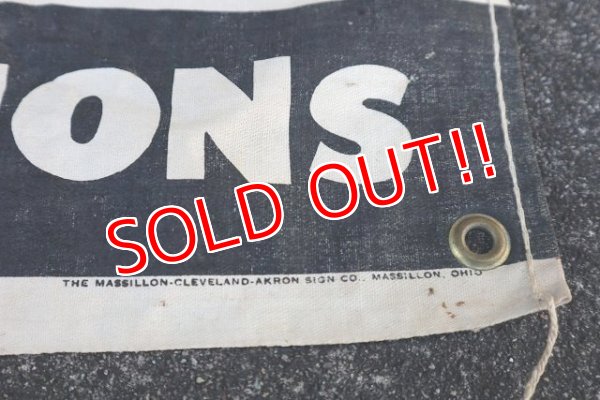 画像8: dp-221001-40 KENDALL / 1940's Canvas Banner