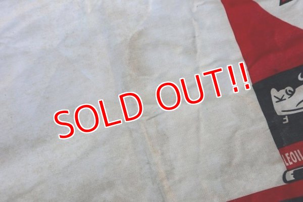 画像11: dp-221001-40 KENDALL / 1940's Canvas Banner