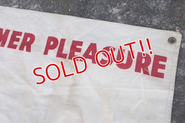 画像5: dp-221001-40 KENDALL / 1940's Canvas Banner