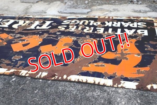 画像9: dp-221201-25 Firestone / 1940's Porcelain Sign