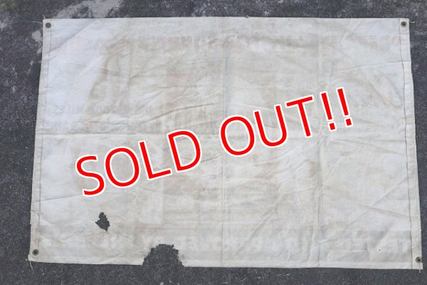 画像13: dp-221001-40 KENDALL / 1940's Canvas Banner