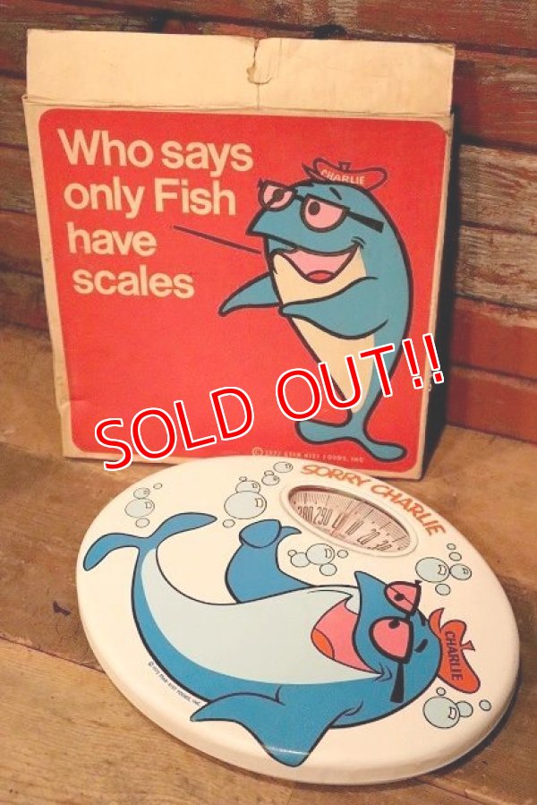画像1: ct-221201-27 STAR-KIST FOODS / Charlie Tuna 1972 Weight Scales (Box)