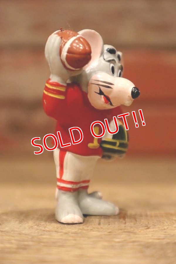 画像3: ct-221201-11 Chuck E. Cheeses / 1984 PVC Figure "Football"