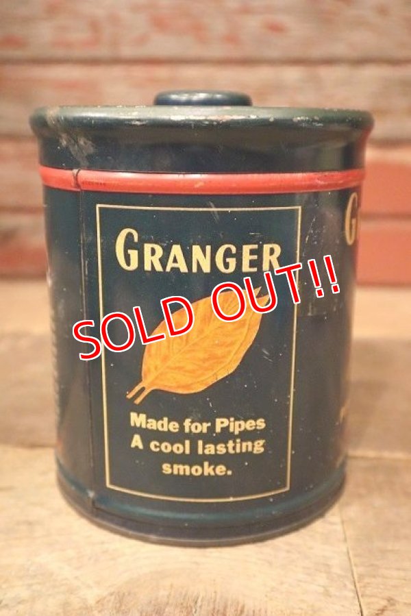 画像3: dp-221201-45 GRANGER / 1920's-1930's Pipe Tobacco Tin Can