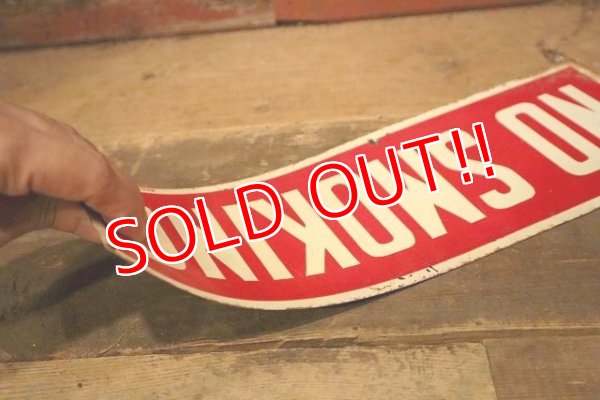 画像6: dp-221201-30 NO SMOKING / Vintage Tin Sign