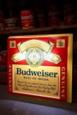 画像1: dp-221201-09 Budweiser / 1980's Lighted Sign