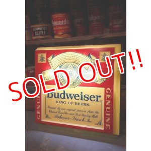 画像: dp-221201-09 Budweiser / 1980's Lighted Sign