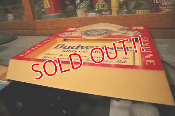 画像7: dp-221201-09 Budweiser / 1980's Lighted Sign