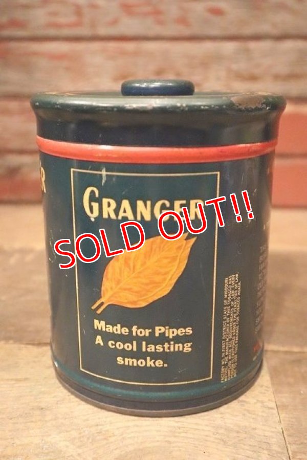 画像2: dp-221201-45 GRANGER / 1920's-1930's Pipe Tobacco Tin Can
