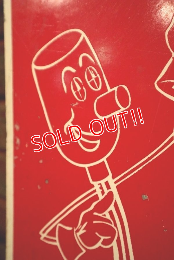 画像5: ct-221201-17 Willie Wiredhand / 1950's HEATED ELECTRICALLY Metal Sign