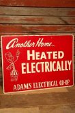 画像1: ct-221201-17 Willie Wiredhand / 1950's HEATED ELECTRICALLY Metal Sign