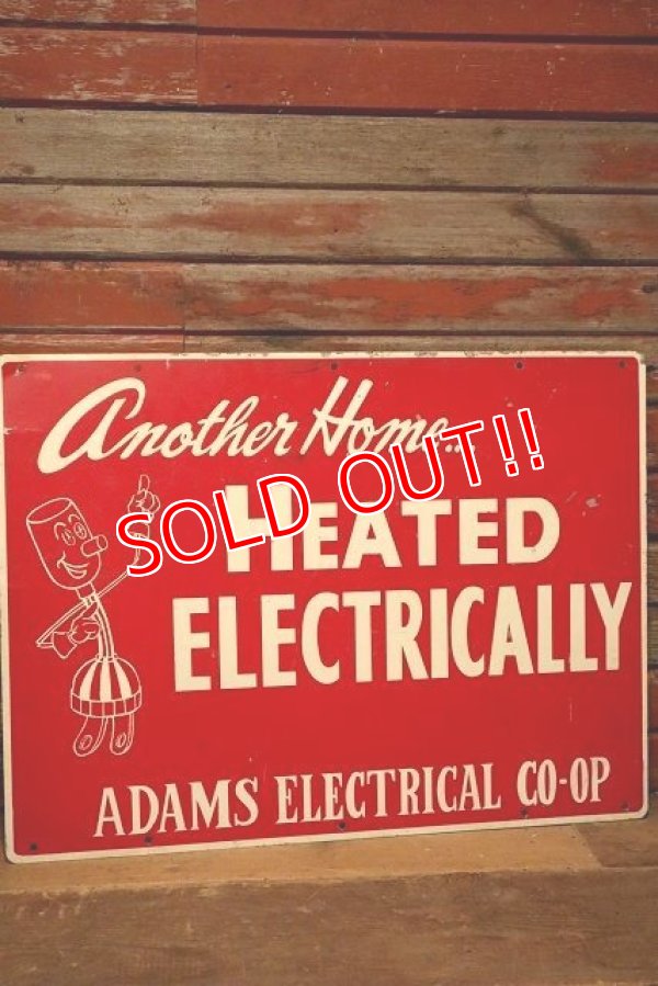画像6: ct-221201-17 Willie Wiredhand / 1950's HEATED ELECTRICALLY Metal Sign