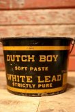 画像2: ct-221201-06 DUTCH BOY / 1950's SOFT PASTE WHITE LEAD Bucket