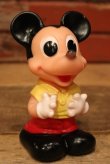 画像1: ct-221201-26 Mickey Mouse / Ledraplastic 1960's Rubber Doll (S)