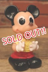 画像: ct-221201-26 Mickey Mouse / Ledraplastic 1960's Rubber Doll (S)