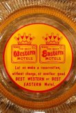 画像1: dp-221201-33 THE BEST Western BEST Eastern MOTELS / Vintage Ashtray