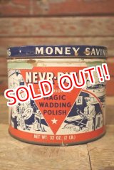 画像: dp-221101-04 NEVR-DULL / 1940's Cleaning & Polishing Cloth Can