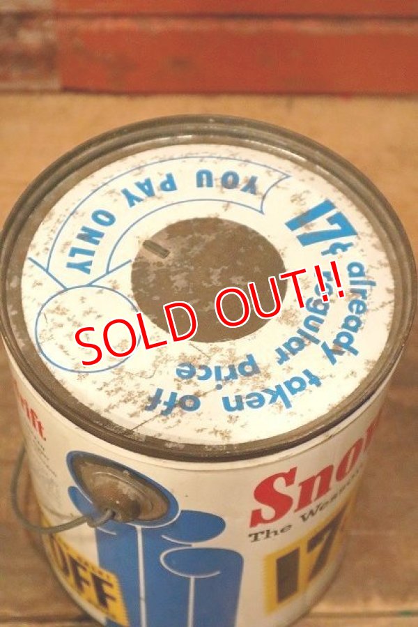 画像5: dp-221201-50 Snowdrift / Vintage Shortening Can