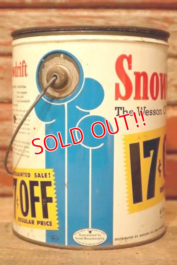 画像3: dp-221201-50 Snowdrift / Vintage Shortening Can