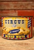 画像1: dp-221201-40 CIRCUS FOODS , INC. / 1950's CIRCUS MIXED NUTS CAN