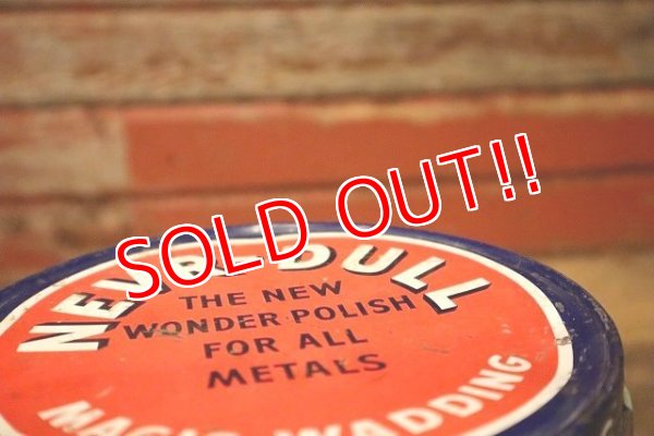 画像8: dp-221101-04 NEVR-DULL / 1940's Cleaning & Polishing Cloth Can