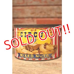 画像: dp-221201-41 CIRCUS FOODS , INC. / 1950's CIRCUS MIXED NUTS CAN