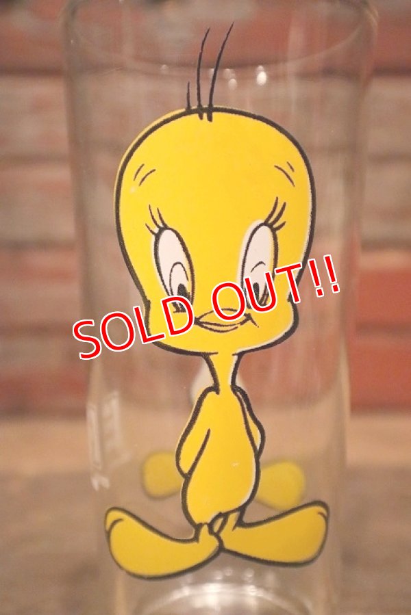 画像3: ct-221201-40 Tweety / PEPSI 1973 Collector Series Glass
