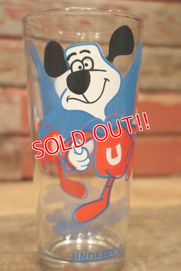 画像4: gs-221101-07 Under Dog / 1970's 16 oz. Glass
