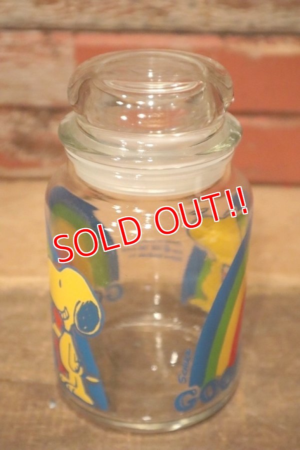 画像6: ct-221201-01 Snoopy / Anchor Hocking 1970's Goodies Candy Pot