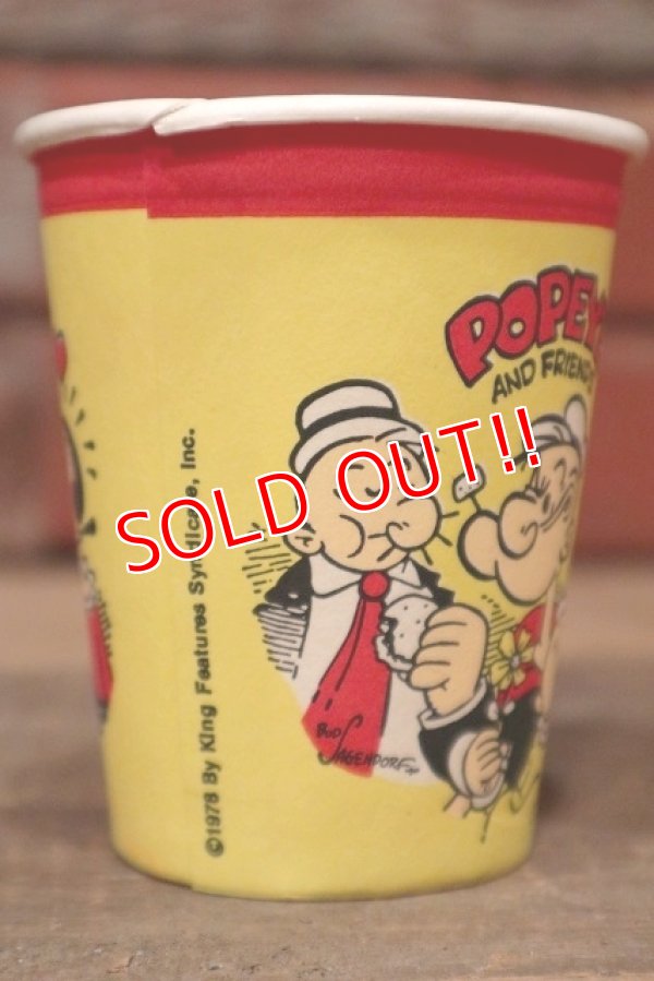 画像3: ct-220901-13 Popeye / 1978 Paper Cups