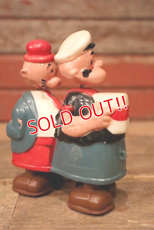 画像3: ct-221201-119 Popeye & Wimpy / MARX 1964 WALK-A-WAY TOY