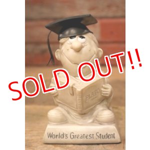 画像: ct-220901-15 R & W BERRIES 1970's Message Doll "World's Greatest Student"