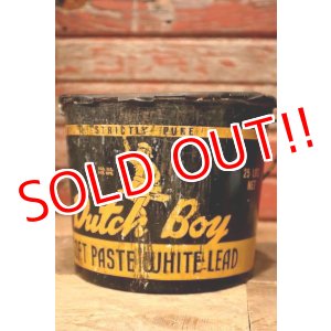 画像: dp-230101-06 Dutch Boy/ 1950's SOFT PASTE WHITE LEAD Bucket