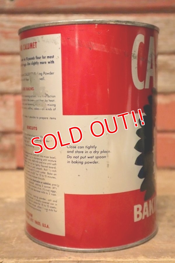 画像4: dp-230101-21 CALUMET / Vintage Baking Powder Can