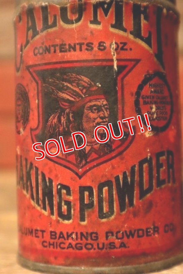画像2: dp-221201-60 CALUMET / 1920's-1930's Baking Powder Can