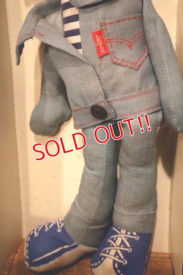 画像15: dp-230101-11 LEVI'S / Knickerbocker 1970's Denim Rag Doll Set