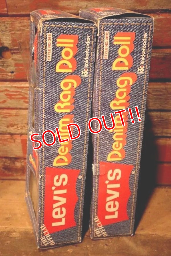 画像5: dp-230101-11 LEVI'S / Knickerbocker 1970's Denim Rag Doll Set