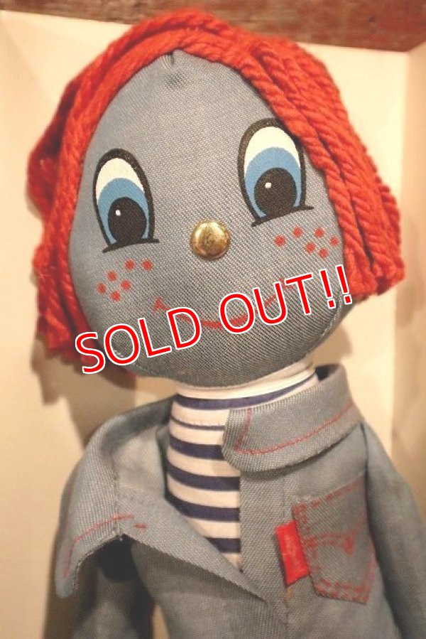 画像11: dp-230101-11 LEVI'S / Knickerbocker 1970's Denim Rag Doll Set