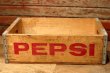 画像2: dp-230101-76 PEPSI / Vintage Wood Box